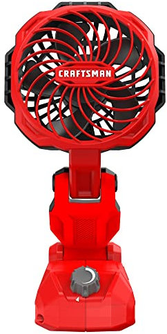 CRAFTSMAN V20 Cordless Personal Fan, Compact and Collapsible, Bare Tool Only (CMCE010B)