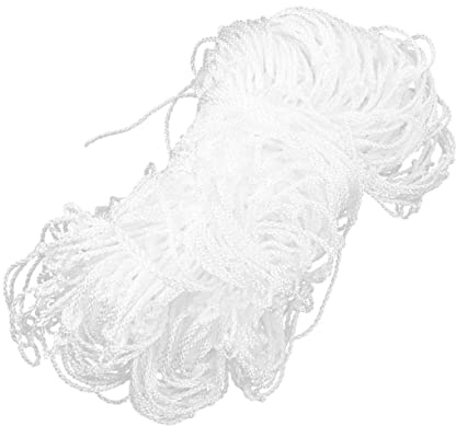 Heavy Cargo Net Trailer Protection Net Reusable White Polypropylene Nylon | Truck Net, Optimal Load Securing for Transport-safe Use, Suited to Trailer and Sandbox Cover Tasks