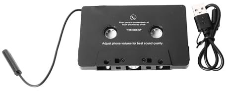 Kassetten-Aux-Adapter, Auto-Bluetooth-Kassettenadapter, Drahtlose Übertragung, Multifunktionaler Auto-Bluetooth-Kassettenempfänger für Auto