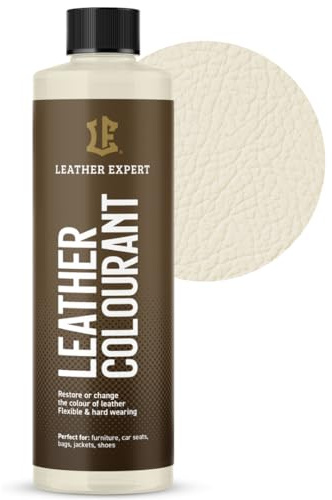 Sehr Deckend Wasserbasierte Lederfarbe – Leather Paint für Natur- und Öko-Leder, Ohne Alkohol, Für Alle Lederaccessoires – Reißt oder Blättert Nicht Ab – Viele Farben zur Auswahl