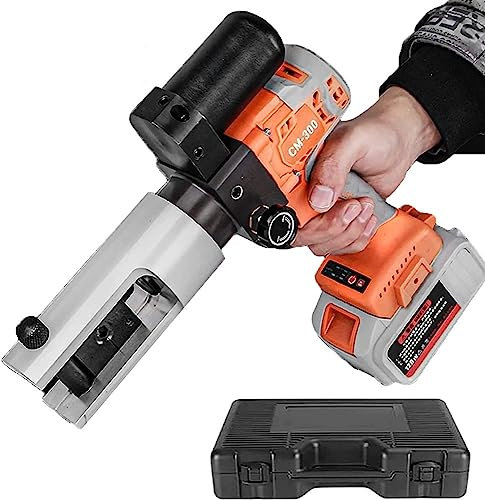 Crimpatrice idraulica senza fili, 16-300 mm², crimpatrice per capicorda della batteria, pinza idraulica con 11 paia di matrici