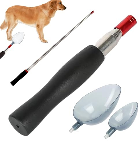 zwxqe Hunde-Urin-Sammelset, Haustier-Schwangerschafts-Pieatronen-Tonabnehmer – multifunktionaler Teleskop-Urinsammler für Hunde, für Zuhause, Hof, Wohnung, Reisen
