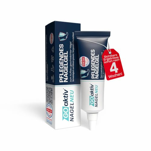 GOaktiv® NAGELNEU 10ml | Nail Care | Pflegendes Nagelgel | Intensive Nagelpflege für veränderte & befallene Nägel | Mit Urea & Dexpanthenol | Made in Germany