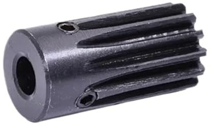 Kugghjul 0,5 modul 19 tänder hål 4 mm/20 tänder hål 3–4 mm/17 kugghål 3 mm spot 45 stål (4 mm, 2 st 17 teeth)