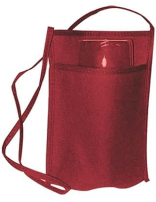 10 pezzi Portabicchiere portabicchieri collo degustazione 18x22x10 somelier vino colore bordeaux