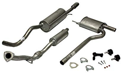 Ferroz Export Ersatz für Auspuffanlage Auspuff ab Kat Audi A4 & Audi A4 Avant 1.6 inkl. Montagesatz