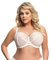 Selente My Secret K496 Reggiseno Donna a Coppa Morbida Curvy/Taglie Forti Coppe D-K con Salva bucato Incluso, Crema, IT 4G (EU 85G)