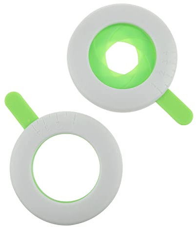 Yocimango Nudel-Controller, Nudel-Gadget, Nudel-Größer, Spaghetti-Messgerät, einfaches und genaues Nudel-Messwerkzeug ist geeignet für alle Arten von Nudeln, 2 Stück