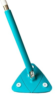 BALAIGENIO - Le Balai Triangle Qui atteint Tous Les Coins avec essoreur intégré - Multisurface - Multi-Fonctions - Forme Ergonomique