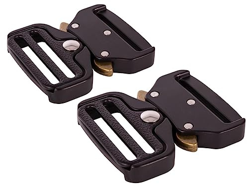 Gürtelschnalle 2er Set, 40mm Gürtelschnalle Herren, DIY Rucksack Taschen Gürtel Schnalle, Ersatz gürtelschnalle