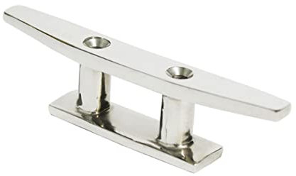 Supvox Klampe 4 Stollen Bootszubehör Zubehör für Bootsanker Boot zubehör Boat Accessories Dockklampen aus Edelstahl Seilhalter für Boote Metall Poller Fischerboot Schiene Kabelbolzen