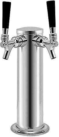 Donened Columna de cerveza, bomba de picnic con grifos, para fiestas, bebidas, dispensador de cerveza, dispensador de cerveza (1 grifo)