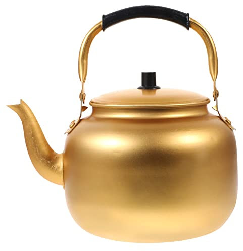 Brocca per vino di riso Bollitore per acqua in alluminio Fondi di caffè Teiera cinese Bollitore in acciaio inossidabile Bollitore per acqua con fischio Piano cottura bollente Bollitore Bollitore pe