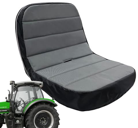 Funda de asiento para cortacésped, fundas de asiento portátiles para tractor, cojín de asiento de tractor de jardín, fundas de asiento de tractor agrícola, resistentes a la intemperie, accesorios para