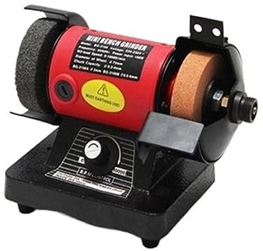 Ponceuse 150 W multi-usages Mini bancs meuleuse polisseuse for Jade bijoux vitesse réglable polisseuse ponçage rectifieuse Moteur puissant(Set 2)