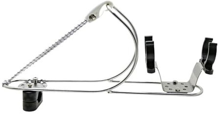 F Fityle Soporte para aro Salvavidas, Soporte para aro Salvavidas Marino, Soporte para aro Salvavidas en Forma de, Soporte para aro, Abrazadera Doble