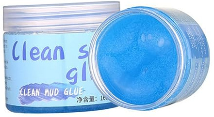 NIYANGLE 1 Set Gel Detergente Detergente Car Puride Cleaning Gel Spolverare Pulire L'argilla Pulente 2 Pz