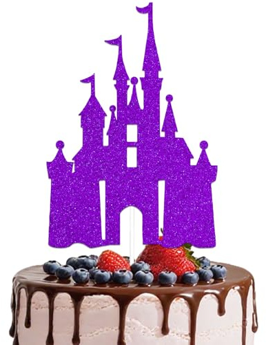 Castle Cake Topper Castle Birthday Decorations Princess Birthday Decorations