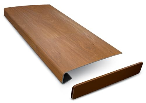 DQ-PP Pannello davanzale – Winchester – 38 x 80 cm – spessore 3 mm – davanzale in PVC personalizzato – con finitura laterale – copertura ritagliabile e ristrutturazione moderna