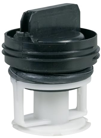 Inserto per filtro di lanugine, filtro per pompe di scarico per lavatrice come Bosch Siemens 00614351 614351