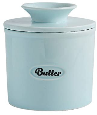 Campana per burro in ceramica, Butter Bell Grande Capacità, Portaburro per sigillatura del formaggio, Mantiene il burro fresco e morbido, per il bancone della cucina della prima colazione