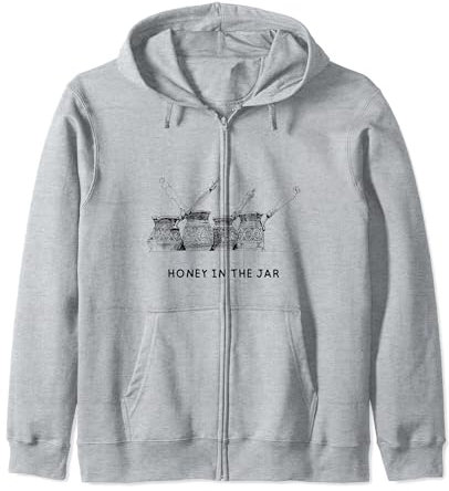 Miel en el frasco Sudadera con Capucha