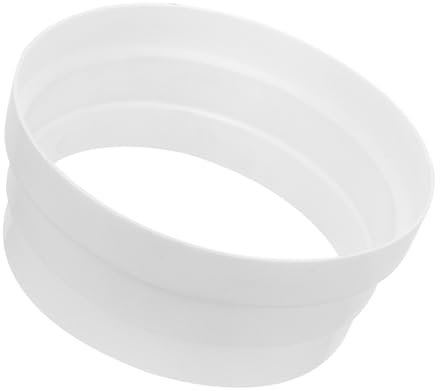 Angoily Dryer Vent Hose Connector Vent Pipe Reducer Adapter In-line Reducer Inline Adapter for Kitchen Hood In-line Inline for Kitchen Hood
