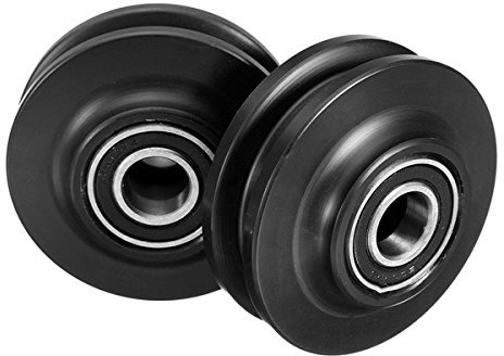 EsportsMJJ 2St Schiebetüren Rad 70X34X15Mm Pom Hebe Rolle Zubehör