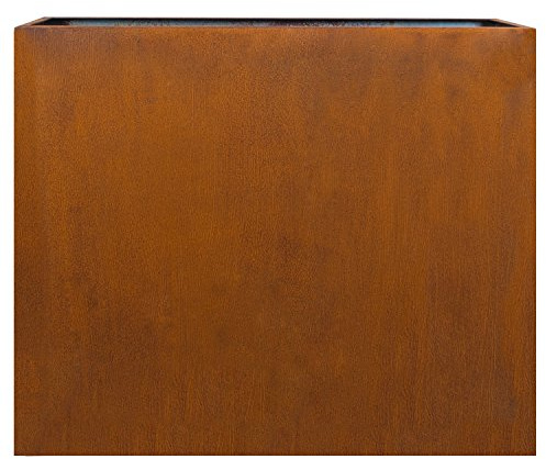 Köhko® Viva Designer Raised Bed Made of Corten Steel 95 x 35 x 80 cm Plant Trough in Patina Look
