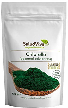 Salud Viva Alga Chlorella en polvo Bio 125 gramos