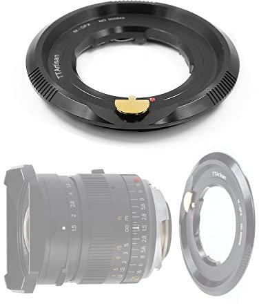 TTArtisan Leica M Lens to Z/R/L/E/GFX/X1D/FUJI Mount Camera Lens Adapter (M-L Adapter, Black)