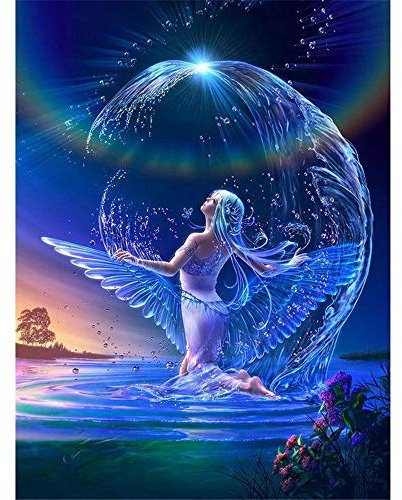 Puzzles 2000 Teile, Ballon Landschaft Rahmenpuzzle, Puzzle Spiel Geschenk, DIY Puzzle Würfel Mädchen, das im Wasser spielt Impossible Puzzle, Geschenk Geschicklichkeitsspiel für die Ganze Familie
