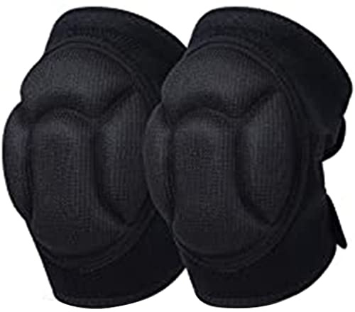 UPTON 1 Pair Men/Women Knee Pads Nylon Knee Pads Exercise Knee Pads for Gardening, Cleaning, Construction Work, Flooring, Volleyball, Anti- Collision