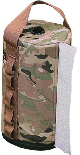 Cabilock Papierbox Im Freien Papierhandtuchhalter Fürs Auto Desktop-papierzubehör Camping-Badezimmer Camping Papierhandtuchhalter Feuchttücher Taschentuch Tragbar Reisen Polyestertuch
