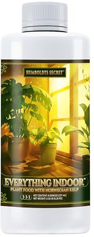 Humboldts Secret Everything Indoor Plant Food, 3-3-3 Formula, 8 Ounce