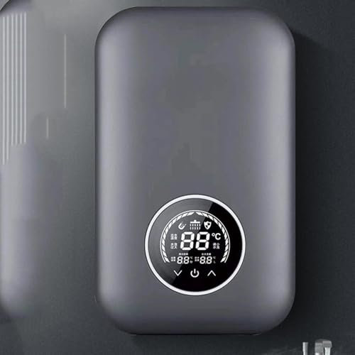 ROCKYMO Instant Electric Water Heater, Household Instant Heating, Fast Water Discharge, Instant Heating, Energy Saving and Remote Control Water Discharge (A 8500W)