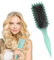 Spazzola per Ricci con Punte per Definire, Pettinare e Modellare Capelli - Riduce Trazione e Separazione per Uomini e Donne (Verde, 24cm)