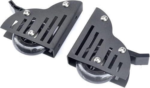 Kit de quincaillerie pour échelle roulante, pour bibliothèque, Rail de 3,3 à 19,7 Pieds (sans échelle), Rail Coulissant pour échelle Mobile Noir Rustique pour Maison/intérieur/loft