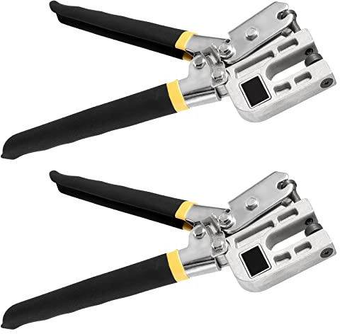 MUNGHOK 2 stycken 270 mm metallbult krimptång, stud crimper polerare, bultttång, stanslås för gips, handverktyg, enkelhandköl