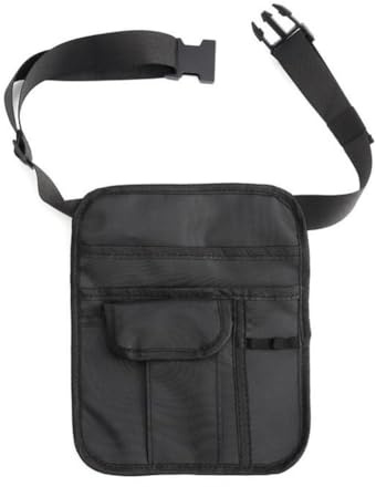 Restaurant Waiter Waist Money Pouch Bag Restaurant Apron Bag with Adjustable Cafes Check Tool Waist Bag Belt for Bars