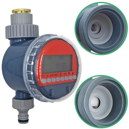 1 pz Valvola a sfera Timer for irrigazione Irrigazione automatica Regolatore elettronico for serbatoio d'acqua Irrigatore for serra da giardino domestico(Ball Valve Timer-D)