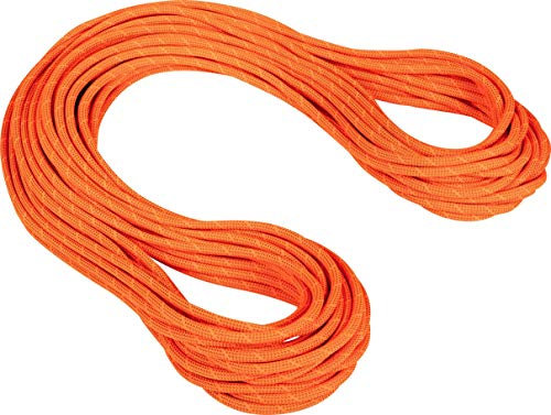 Mammut Simple 9.8 Crag Seil für Erwachsene, Unisex, Dry Standard, Safety Orange/BO (Mehrfarbig), 70 m