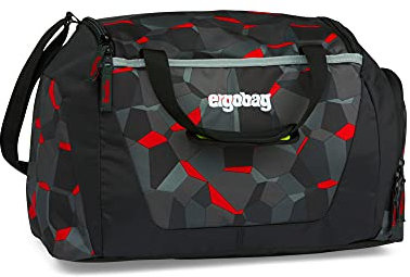 ergobag Sporttasche - mit Nassfach, 20 Liter, Taekbärdo - Grau