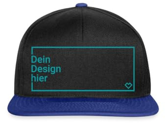 Cap personalisiert – Snapback Cap mit Bild, Text oder Logo gestalten | Personalisierte Snapback Cap bedrucken lassen – gestalte deine Cap mit Bild, Text oder Logo.