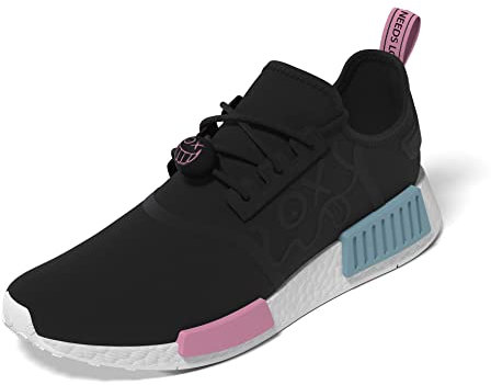 adidas Originals NMD-R1 Schwarz/Weiß/Schwarz 9 D (M), Schwarz/Weiß/Schwarz, 42.5 EU