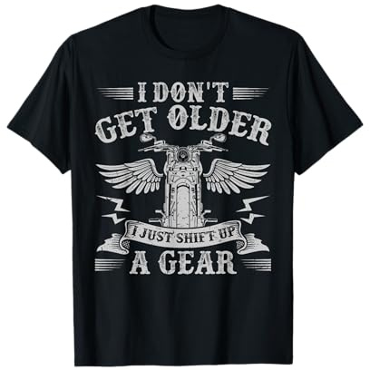 Motocicleta Regalo Motero Chopper Moto Camiseta