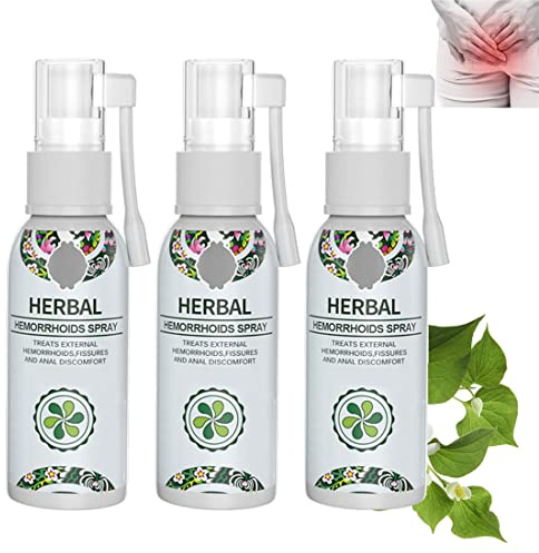 Hemocare Herbal Hemorrojder Spray,Naturlig öRt Hemorrojder Spray,föR Att Lugna Yttre Hemorrojder Lugnar 30 Ml,Hemorrojder Borttagningsspray,Snabb Lindring av Hemorrojder och Anala Sprickor