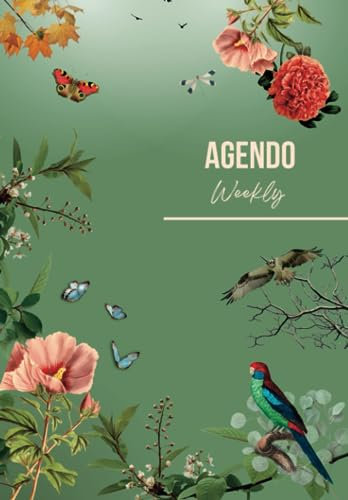 AGENDO: a planner for us suffering from endometriosis. WEEKLY planner, TWO PAGES per week. INTERMEDIATE Endo tracker to write a bit of everything. LARGE size. 12-months. Undated