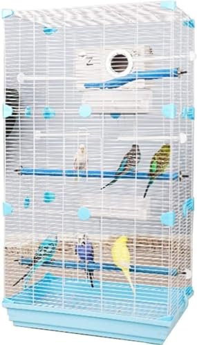DLAZUM Professioneller Vogelkäfig für Haustiere, Vogelträger, Gartendekoration, Papageienkäfige für große Vögel, dekorative Vogelkäfige, Heimdekoration, großer Papageienkäfig für den Garten, luxuri