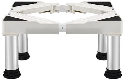 TYJZKJWQ Mini base per frigorifero, base per lavastoviglie, altezza 24 – 26 cm, disinfezione, piedistallo, base regolabile, 47 – 70 cm